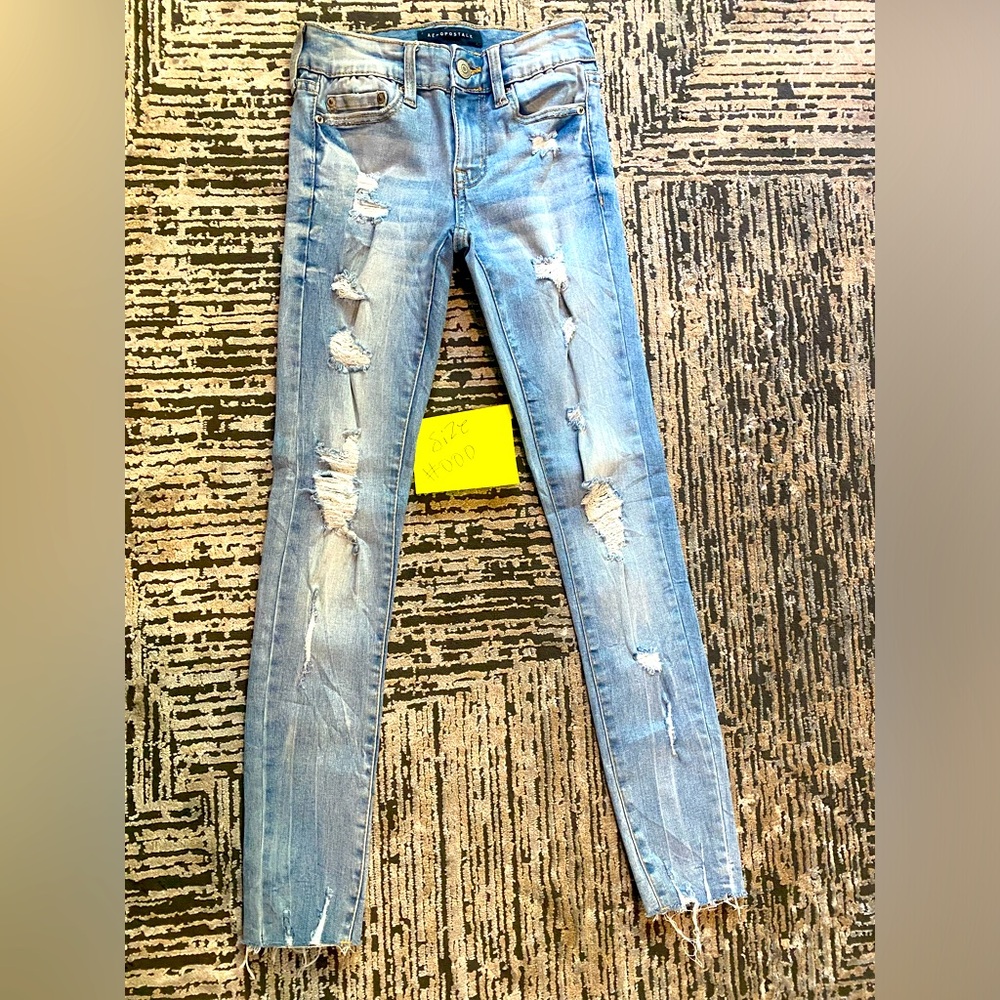 Low rise jager Aeropostale jeans